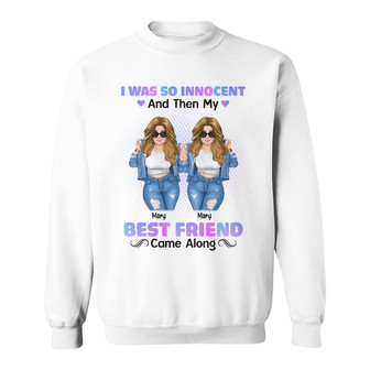 Personalized Friends Came Along Sweatshirt - Thegiftio UK