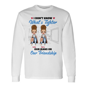 Personalized Friends Long Sleeve Shirt - Thegiftio UK