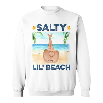 Personalized Friends Salty Lil Beach Sweatshirt - Thegiftio UK