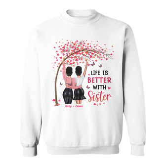 Personalized Friends Sister Sweatshirt - Thegiftio UK