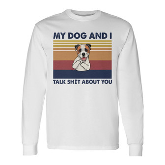 Personalized Funny Dog Long Sleeve Shirt - Thegiftio UK