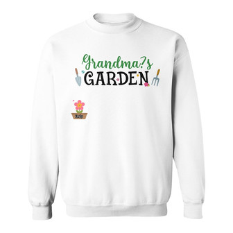Personalized Garden of Mom Grandma Sweatshirt - Thegiftio UK