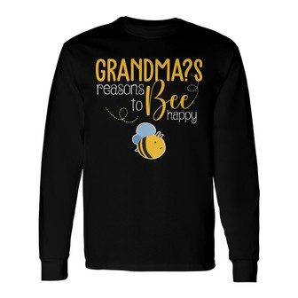Personalized Grandma Bee Long Sleeve Shirt - Thegiftio UK