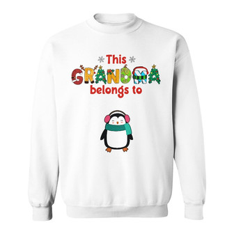 Personalized Grandma Christmas Sweatshirt - Thegiftio UK