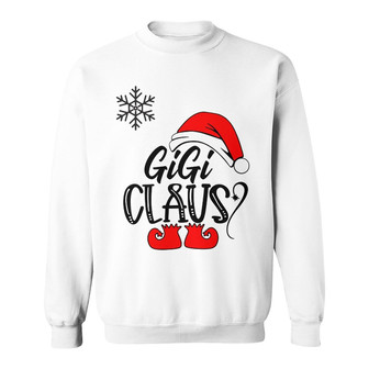 Personalized Grandma Claus Christmas Sweatshirt - Thegiftio UK