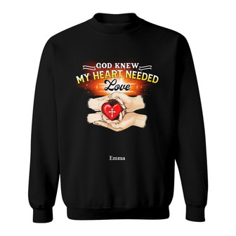 Personalized Grandma Grandpa Need An Angel Sweatshirt - Thegiftio UK