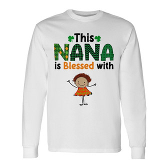Personalized Grandma Irish St Patrick's Day Long Sleeve Shirt - Thegiftio UK