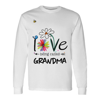 Personalized Grandma Mom Love Long Sleeve Shirt - Thegiftio UK