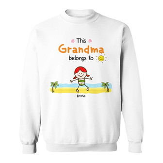 Personalized Grandma Mom Sweatshirt - Thegiftio UK