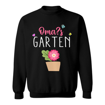 Personalized Grandma Oma Garden Sweatshirt - Thegiftio UK