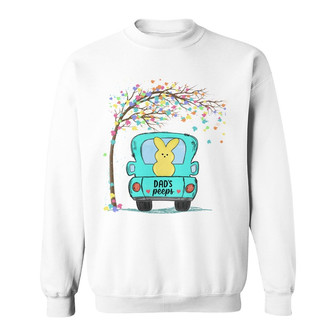 Personalized Grandma Peeps Easter Sweatshirt - Thegiftio UK