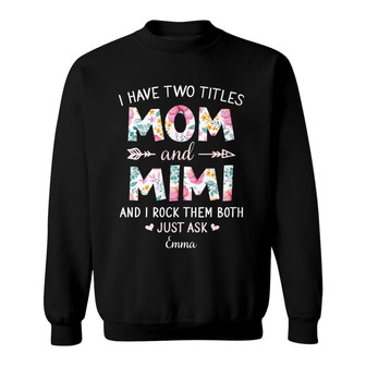 Personalized Grandma Sweatshirt - Thegiftio UK