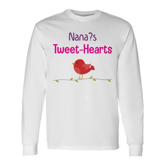 Personalized Grandma White Long Sleeve Shirt - Thegiftio UK