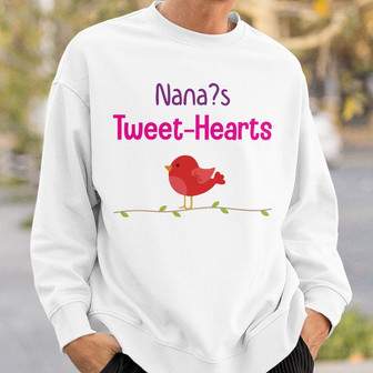 Personalized Grandma White Sweatshirt - Thegiftio UK
