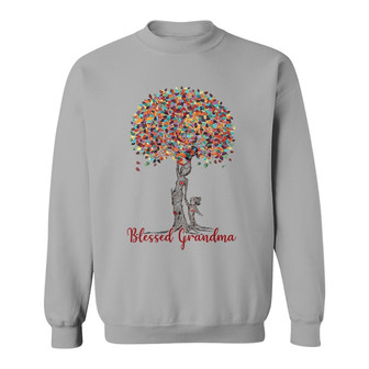 Personalized Grandma White Sweatshirt - Thegiftio UK