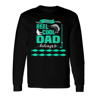 Personalized Grandpa Dad Fishing Long Sleeve Shirt - Thegiftio UK