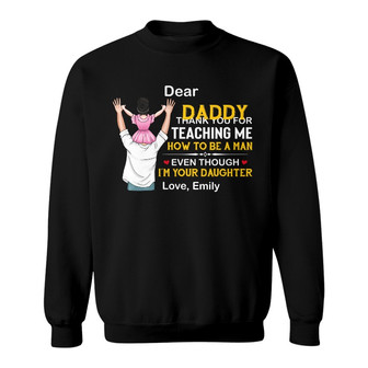 Personalized Grandpa Dad Sweatshirt - Thegiftio UK