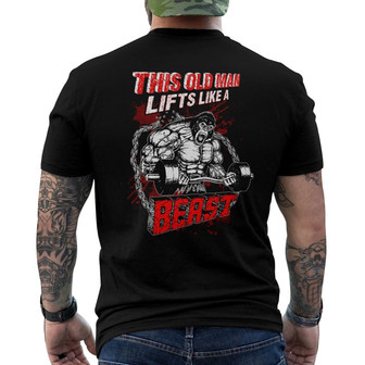 Personalized Gym Beast Back Print T-Shirt - Thegiftio UK