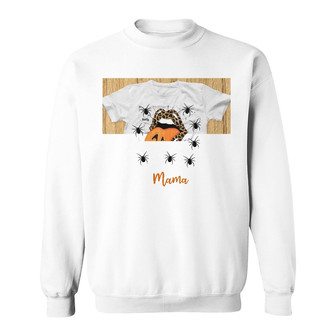 Personalized Halloween Fall Grandma Mom Sweatshirt - Thegiftio UK
