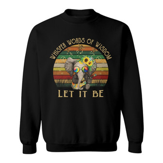 Personalized Hippie Elephant Sweatshirt - Thegiftio UK