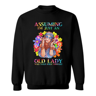 Personalized Hippie Women Sweatshirt - Thegiftio UK
