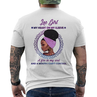 Personalized Horoscope BWA Back Print T-Shirt - Thegiftio UK