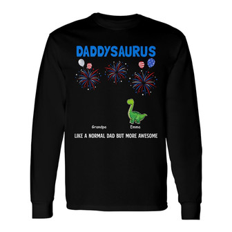 Personalized Hunting Dad Grandpa Long Sleeve Shirt - Thegiftio UK