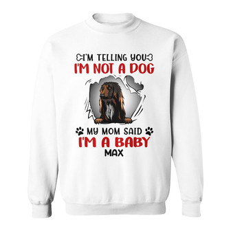 Personalized I'm A Baby Dog Sweatshirt - Thegiftio UK