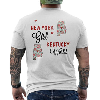 Personalized Just A Girl Born And Live Back Print T-Shirt - Thegiftio UK