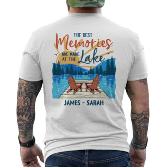 Personalized Lake Husband - Back Print - Thegiftio UK