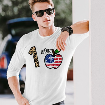 Personalized Letter Teacher Long Sleeve Shirt - Thegiftio UK