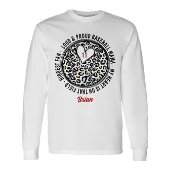 Personalized Loud And Proud Baseball Mom - Thegiftio UK