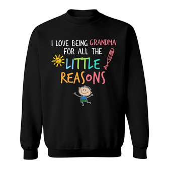 Personalized Love Being Grandma Sweatshirt - Thegiftio UK