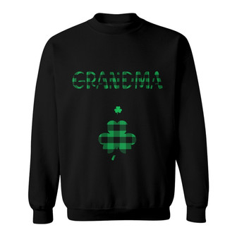 Personalized Lucky Grandma Nana Irish St Patrick's Day Sweatshirt - Thegiftio UK