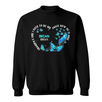 Personalized Memorial Angel Dad Grandpa Sweatshirt - Thegiftio UK
