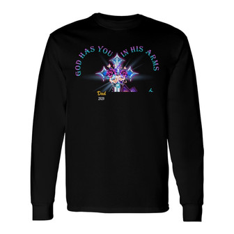 Personalized Memorial Mom Dad In My Heart Long Sleeve Shirt - Thegiftio UK