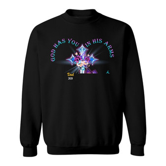 Personalized Memorial Mom Dad In My Heart Sweatshirt - Thegiftio UK