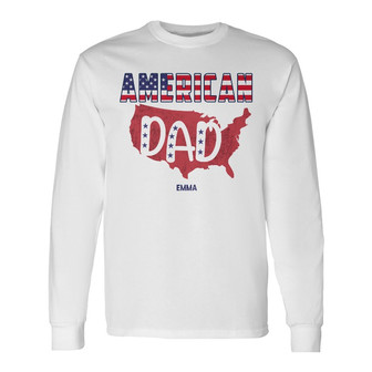 Personalized Mom Dad Grandma Grandpa Long Sleeve Shirt - Thegiftio UK