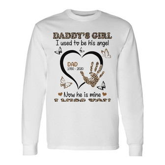 Personalized Mom Dad Memorial Long Sleeve Shirt - Thegiftio UK