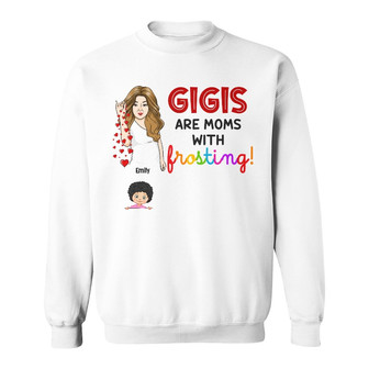 Personalized Mom Grandma Frosting Sweatshirt - Thegiftio UK