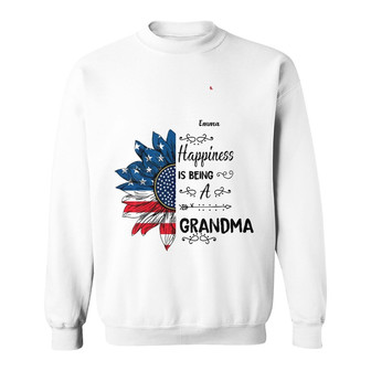 Personalized Mom Grandma Happiness Sweatshirt - Thegiftio UK