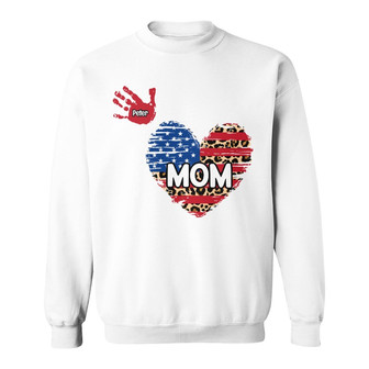 Personalized Mom Grandma Heart Sweatshirt - Thegiftio UK