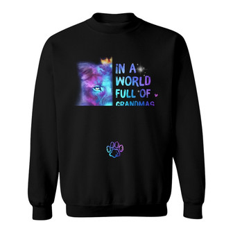 Personalized Mom Grandma Lion Sweatshirt - Thegiftio UK