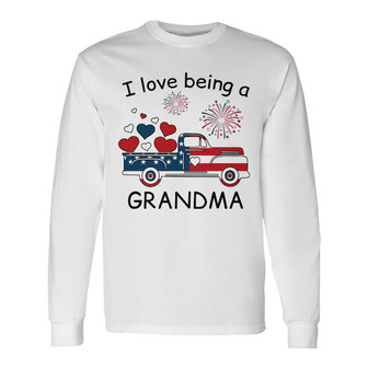 Personalized Mom Grandma Long Sleeve Shirt - Thegiftio UK