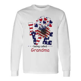 Personalized Mom Grandma Long Sleeve Shirt - Thegiftio UK