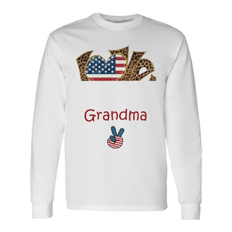 Personalized Mom Grandma Long Sleeve Shirt - Thegiftio UK