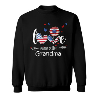Personalized Mom Grandma Love Being Sweatshirt - Thegiftio UK