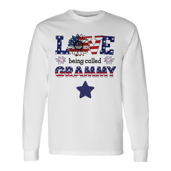 Personalized Mom Grandma Love Long Sleeve Shirt - Thegiftio UK
