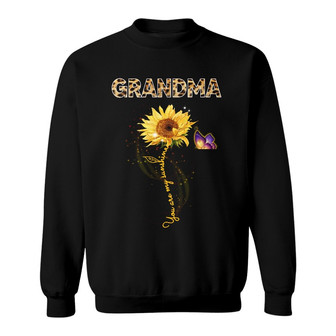 Personalized Mom Grandma Sunflower Sweatshirt - Thegiftio UK