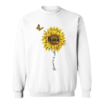 Personalized Mom Grandma Sunflower Sweatshirt - Thegiftio UK